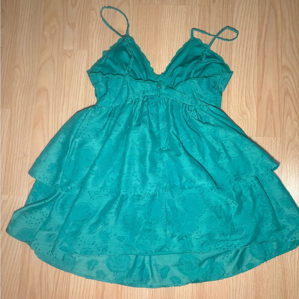 Wild Fable Turquoise Mini Dress